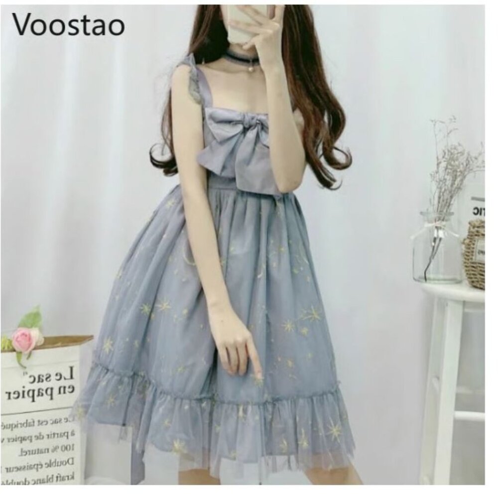 Korean style fairly lolita laces Dress